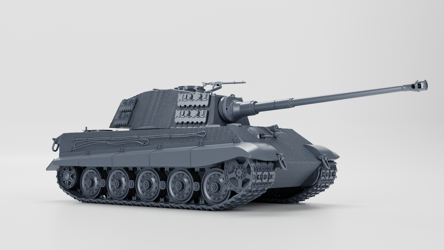 Tiger II Ausf.B Zimmerit  by Wargame3D (Copy)