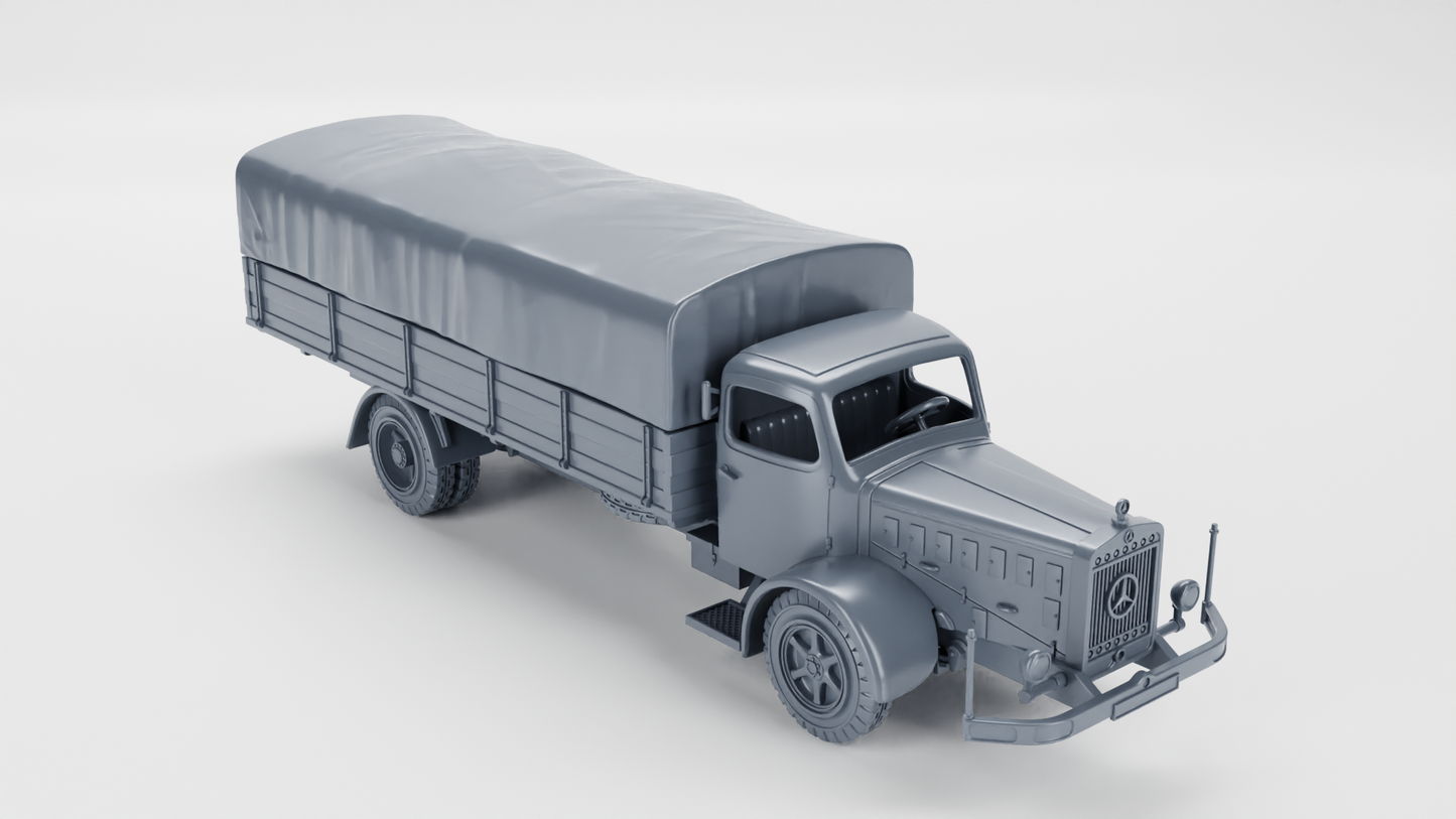 Mercedes L6500 Truck by Wargame3D