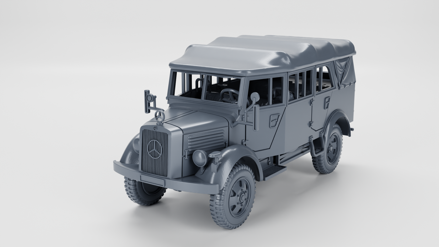 Mercedes L1500A Personnel Carrier by Wargame3D