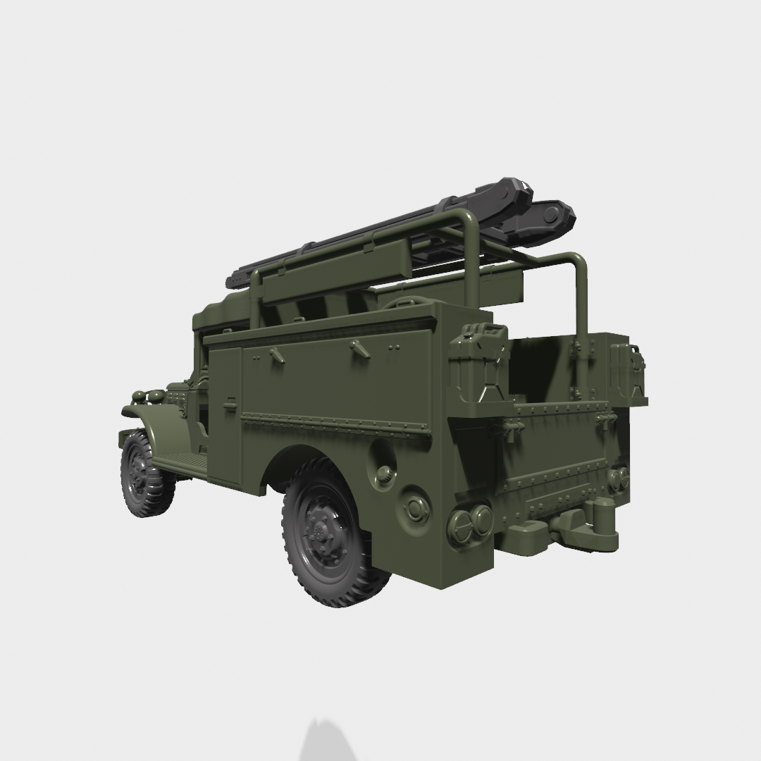 Dodge WC-61 by Wargame3D