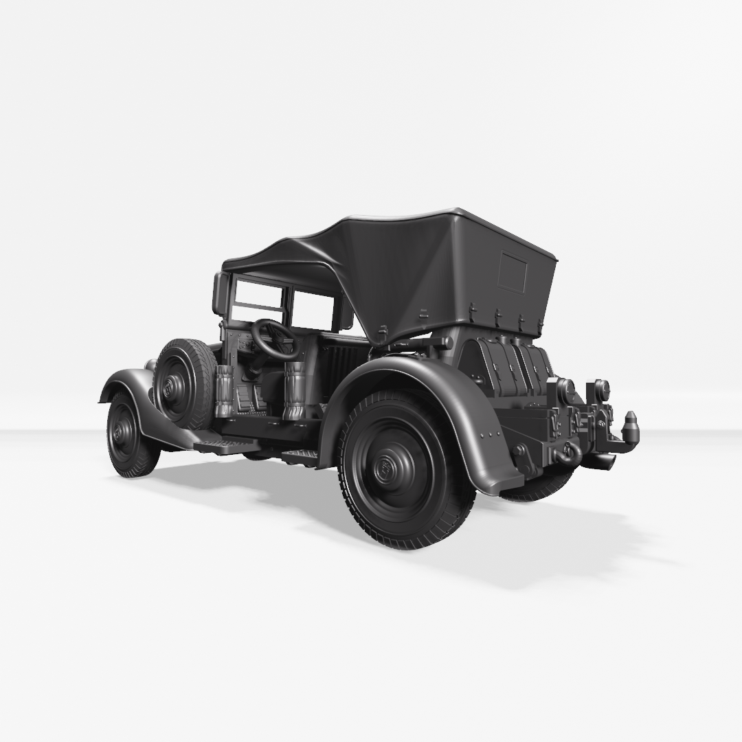 Horch 830 R Kubelwagen by Wargame3D