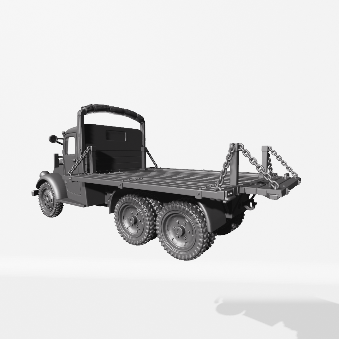 Tatra 82 Medium Truck with 20mm AA Gun by Wargame3D