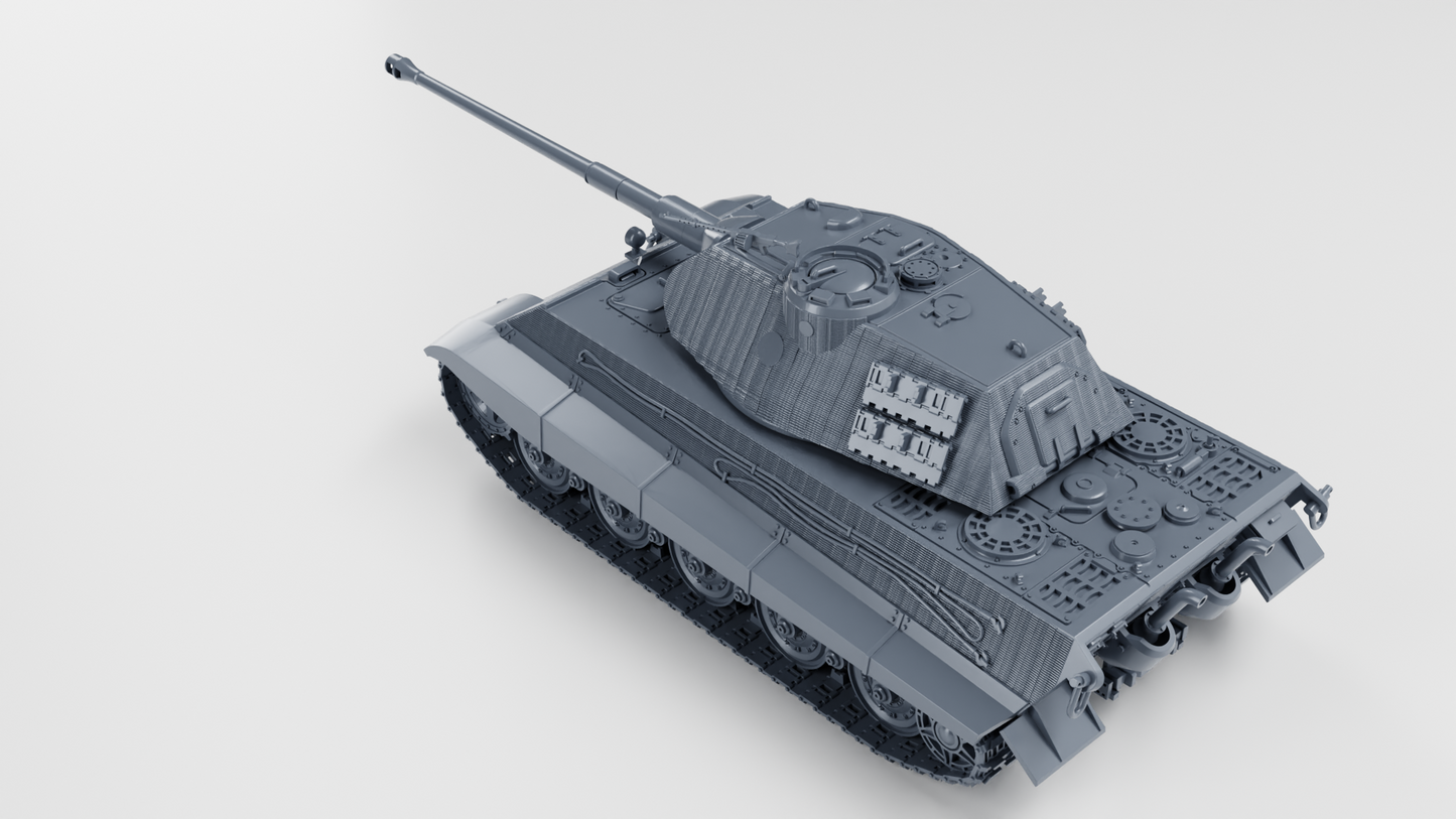 Tiger II Ausf.B Zimmerit  by Wargame3D (Copy)