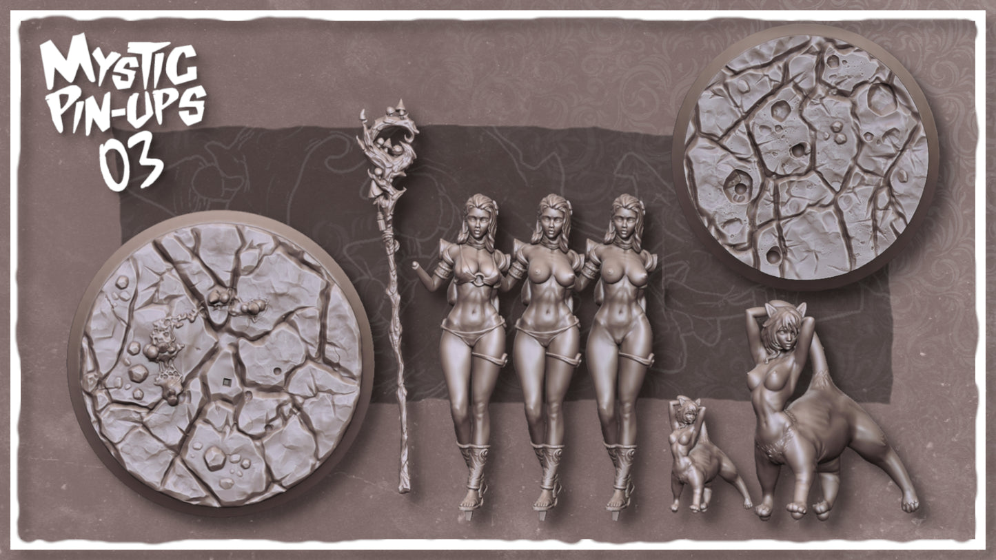 Mystic Pinups Volume 3 by Nomad Sculpts
