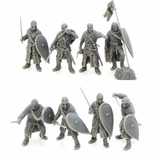 11th Century Dismounted Spanish Knights.