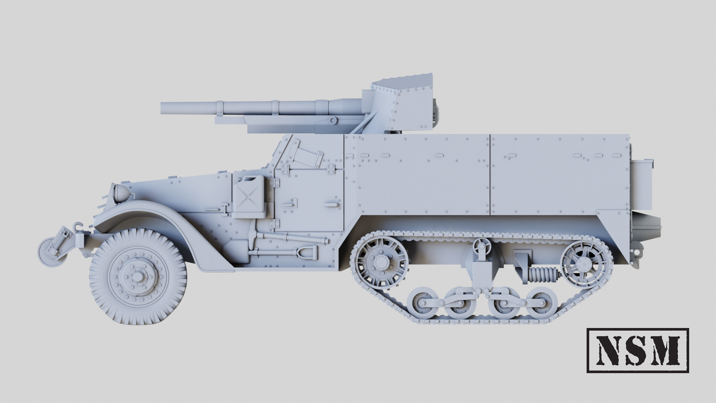 M3 75mm GMC Halftrack Marines