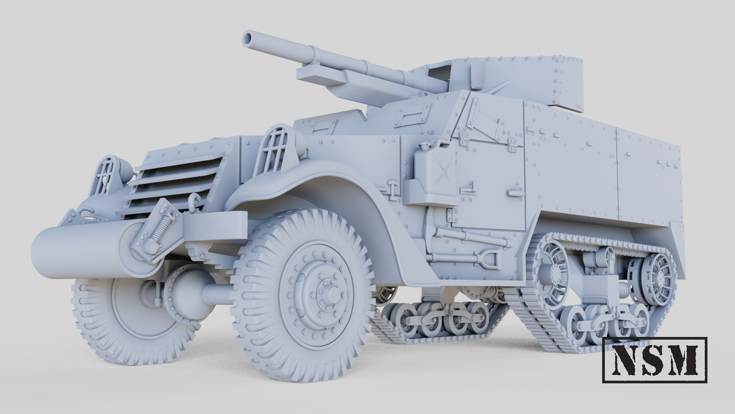 M3 75mm GMC Halftrack Marines