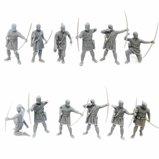Salian Merovingian Frank archers