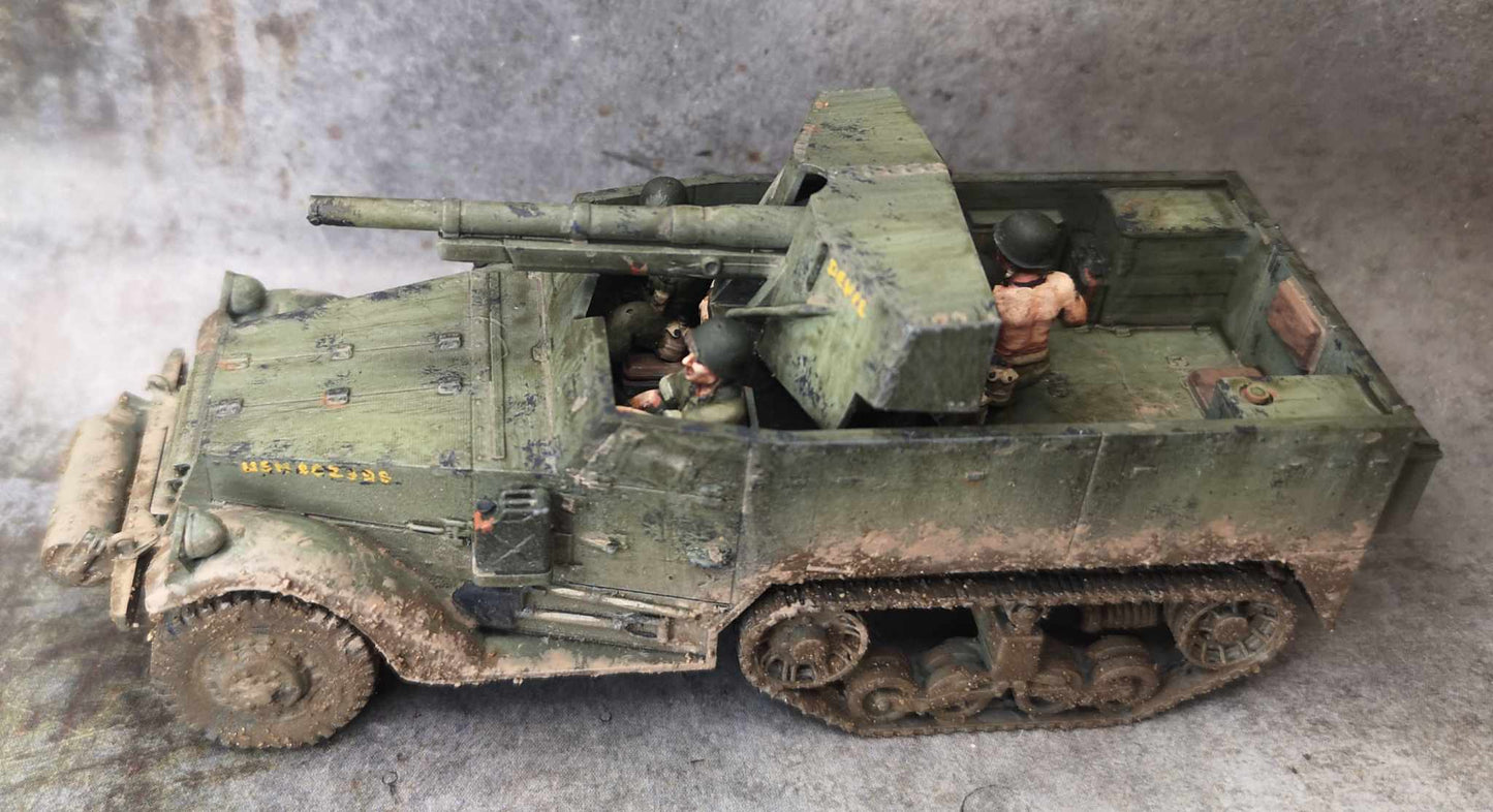 M3 75mm GMC Halftrack Marines