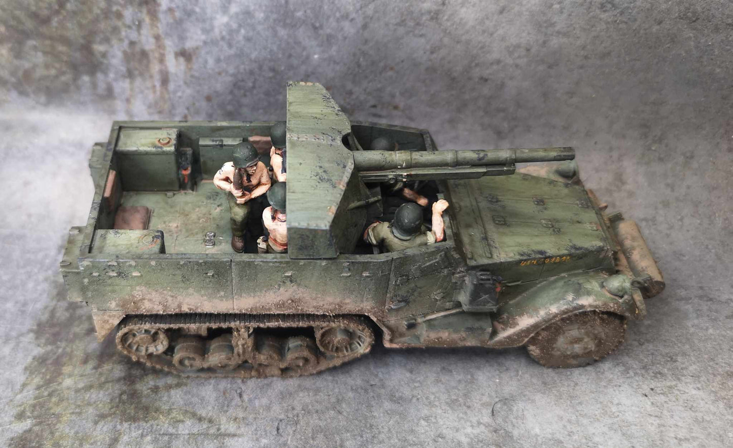 M3 75mm GMC Halftrack Marines