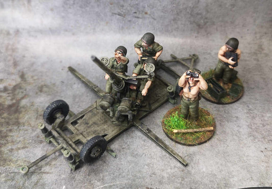 M1 37mm AA Gun & Crew