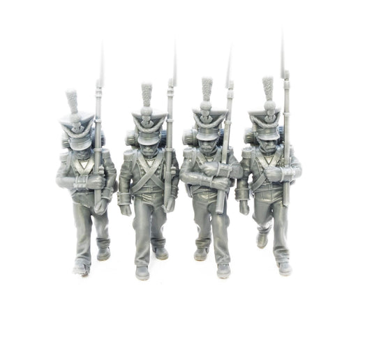 Grand Duchy of Warsaw Voltigeurs Infantry Marching Bulk Packs