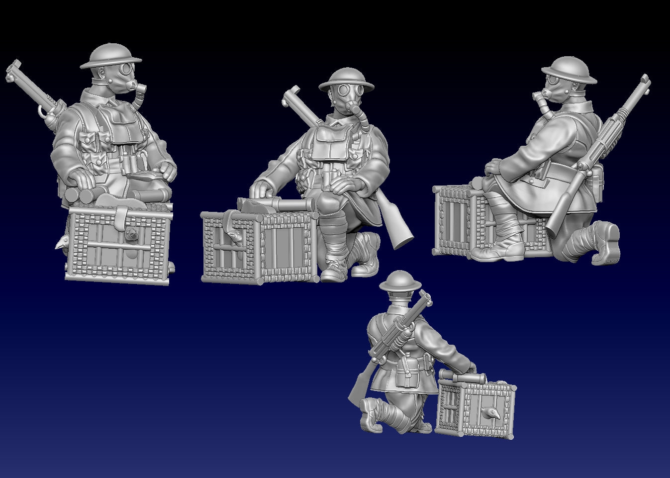 Great War Pidgeon Keeper by Weird Armies Reign