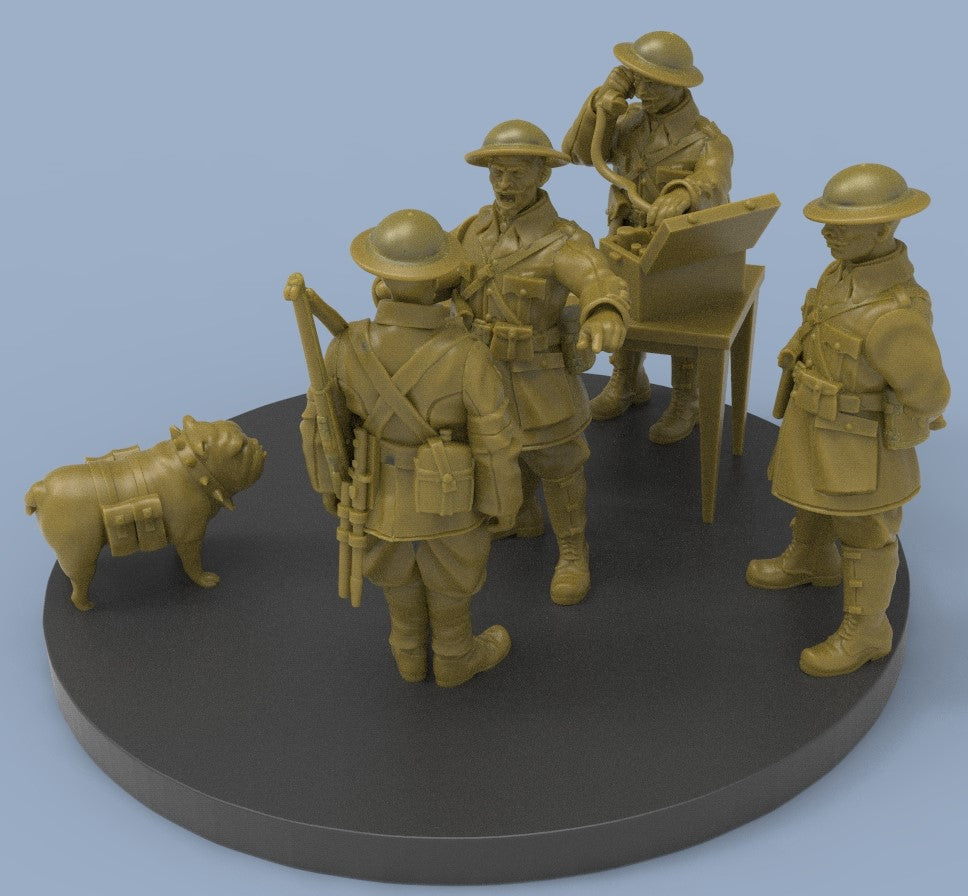 Great War British HQ by Weird Armies Reign