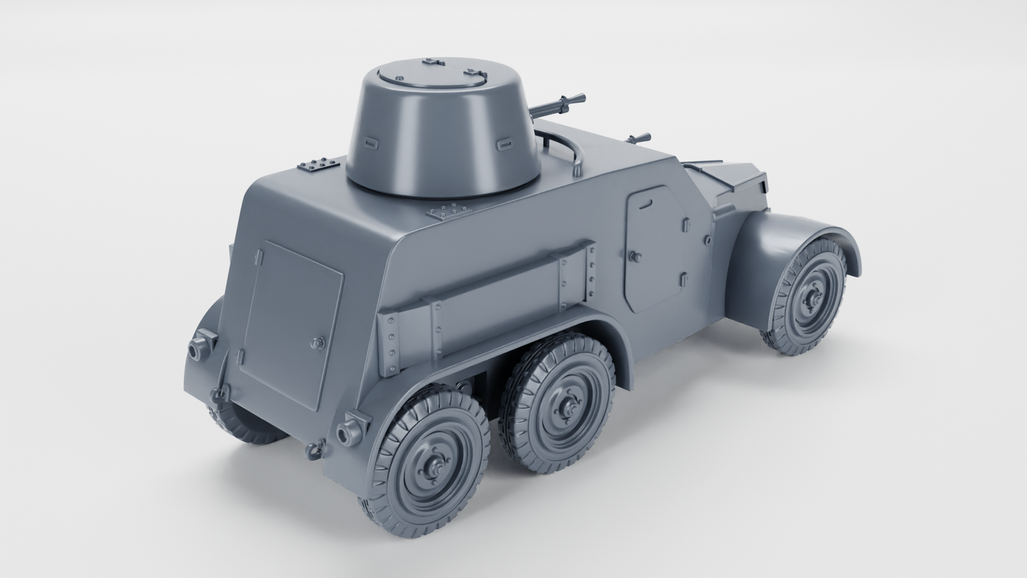 Tatra OA vz.30 Armored Car by Wargame3D