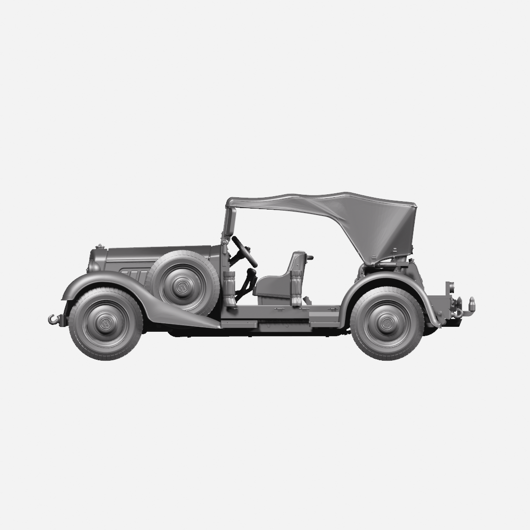 Horch 830 R Kubelwagen by Wargame3D