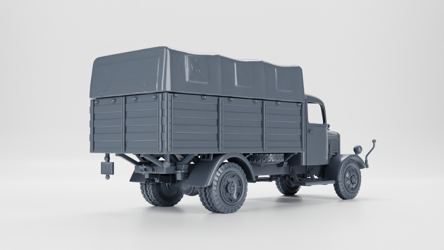 Mercedes L3000 Truck by Wargame3D