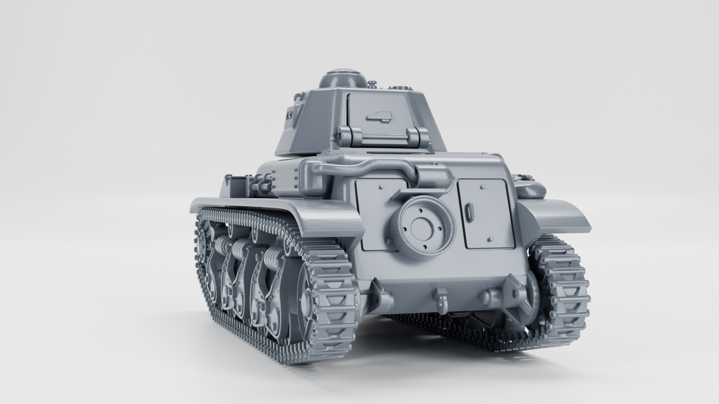 Renault R-35 Tank by Wargame3D