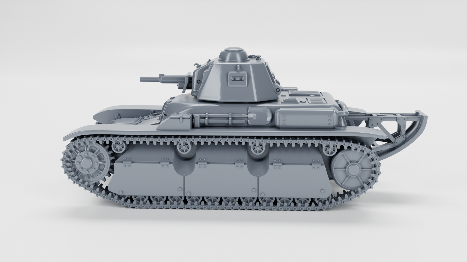 Renault R-40 Tank by Wargame3D – Studio Historia