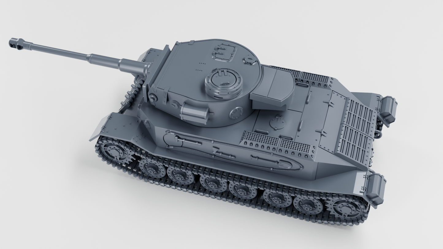 Tiger I  - Porsche Tiger - VK 45.01(P) by Wargame3D