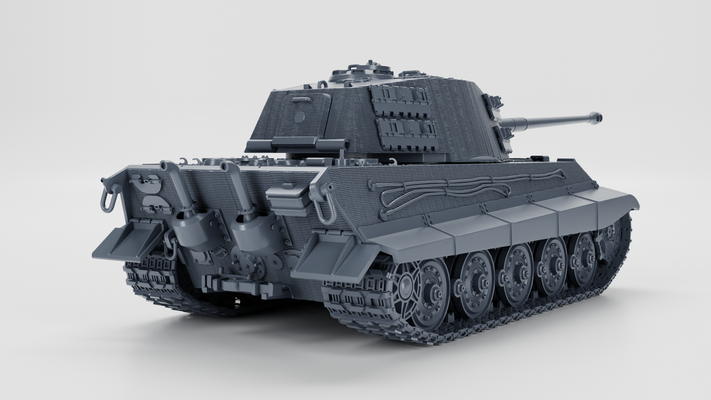 Tiger II Ausf.B Zimmerit  by Wargame3D (Copy)