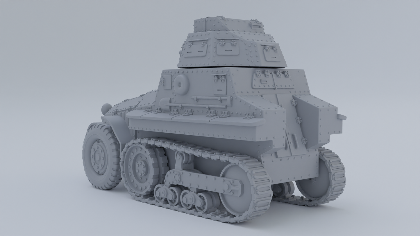 Schneider AMC P-16 Half-Track by Wargame3D