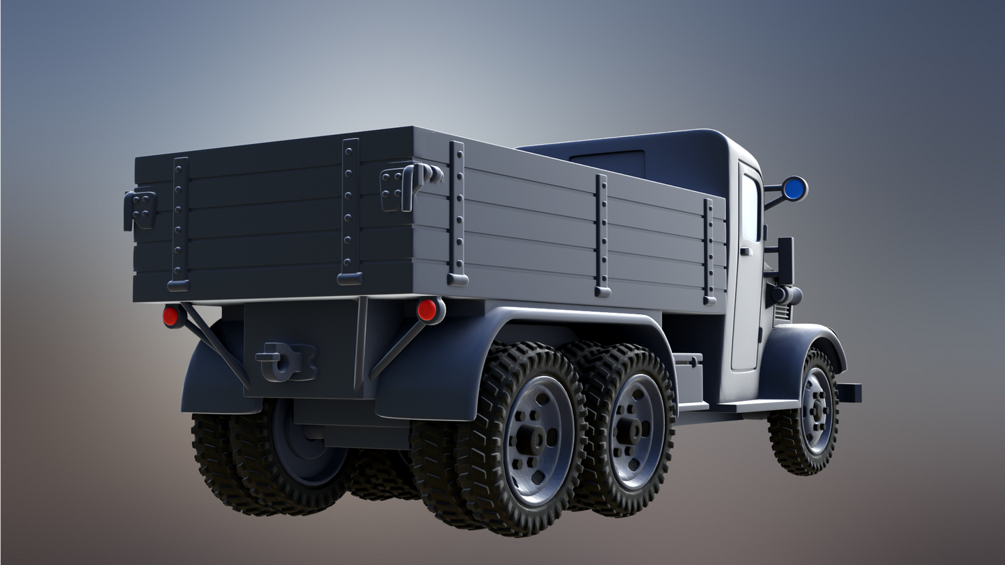 Tatra 92 Truck by Wargame3D