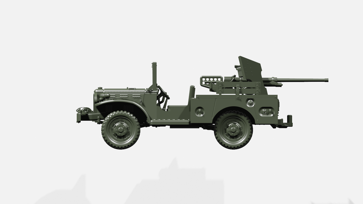 Dodge WC-55 with 37mm M6 by Wargame3D