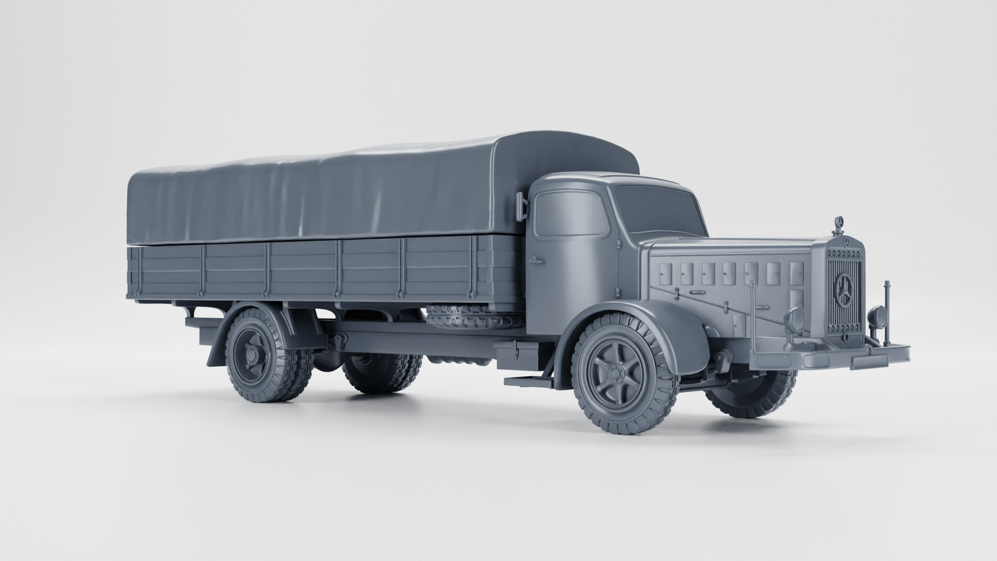 Mercedes L6500 Truck by Wargame3D