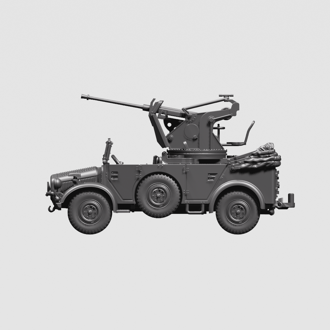 Horch 108 mit Flak 30 (20mm) by Wargame3D