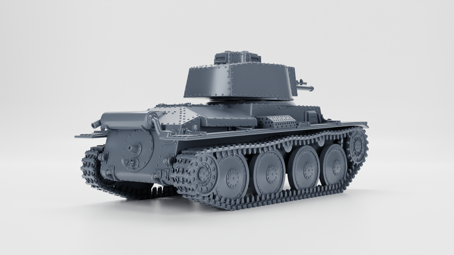 CKD LT vz.38 Light Tank (Pz.38t) by Wargame3D