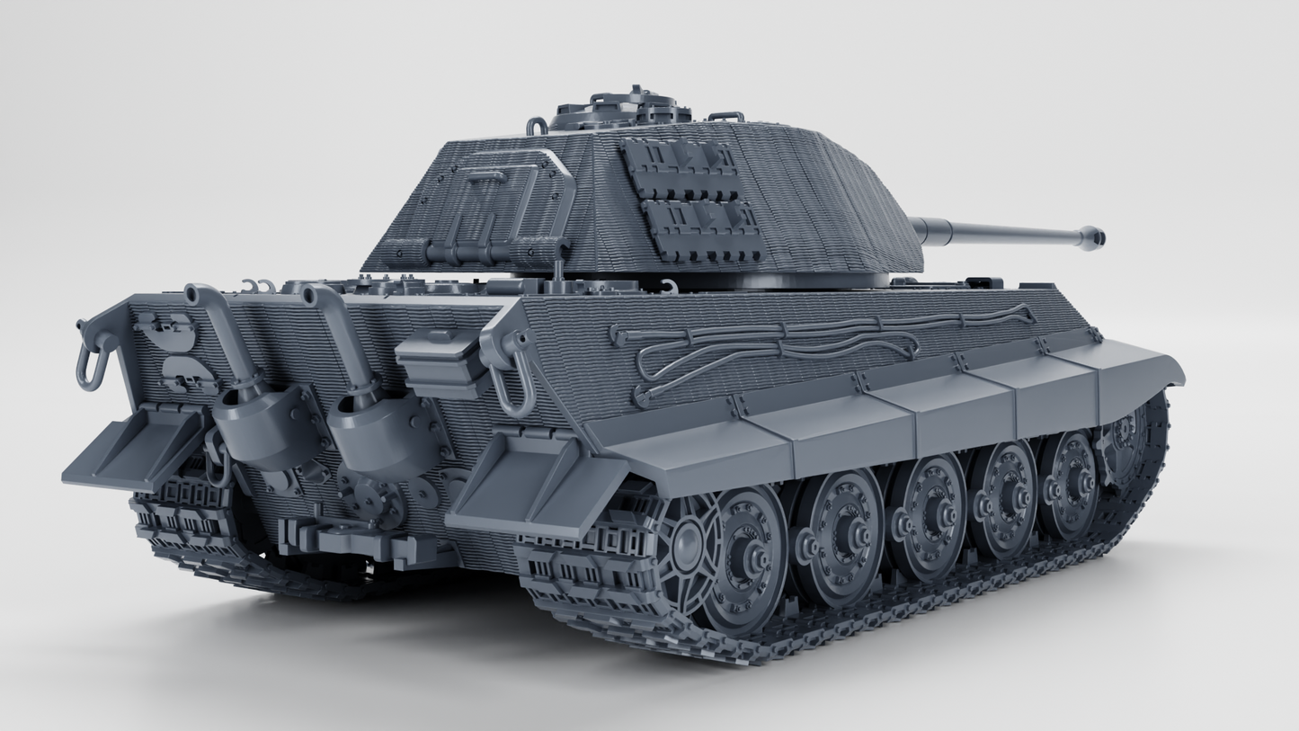 Tiger II Ausf.B Zimmerit  by Wargame3D (Copy)