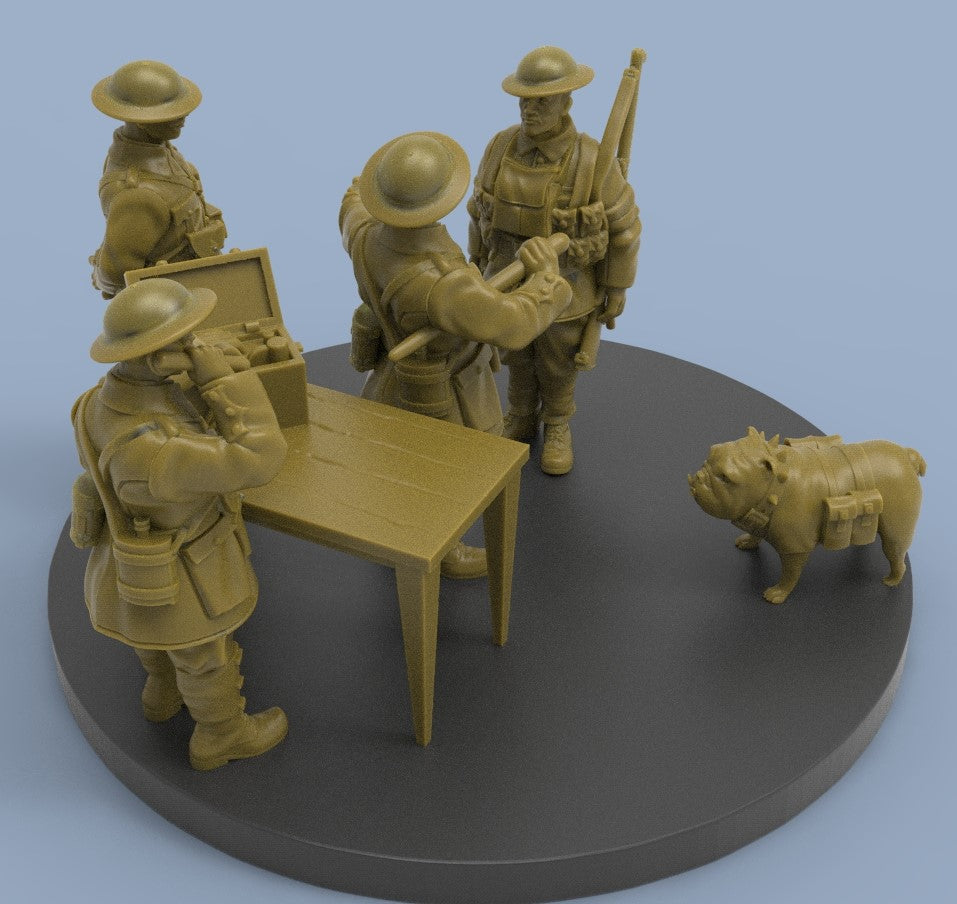 Great War British HQ by Weird Armies Reign