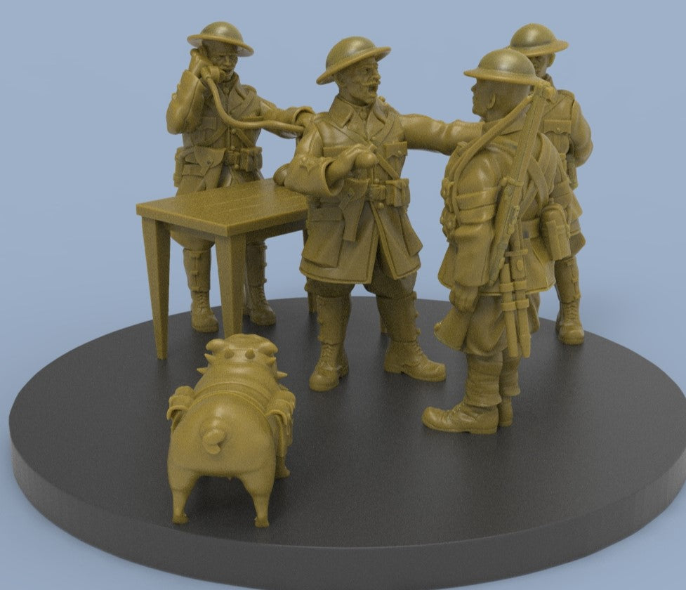 Great War British HQ by Weird Armies Reign