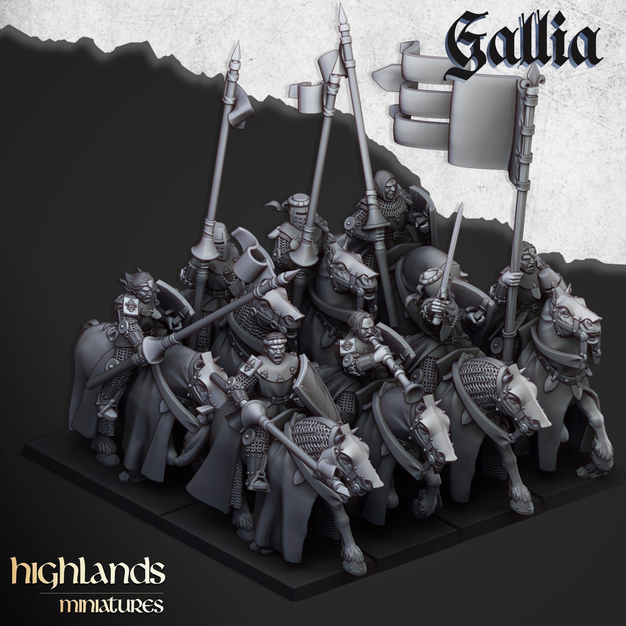 Young Knights of Gallia by Highlands Miniatures – Studio Historia