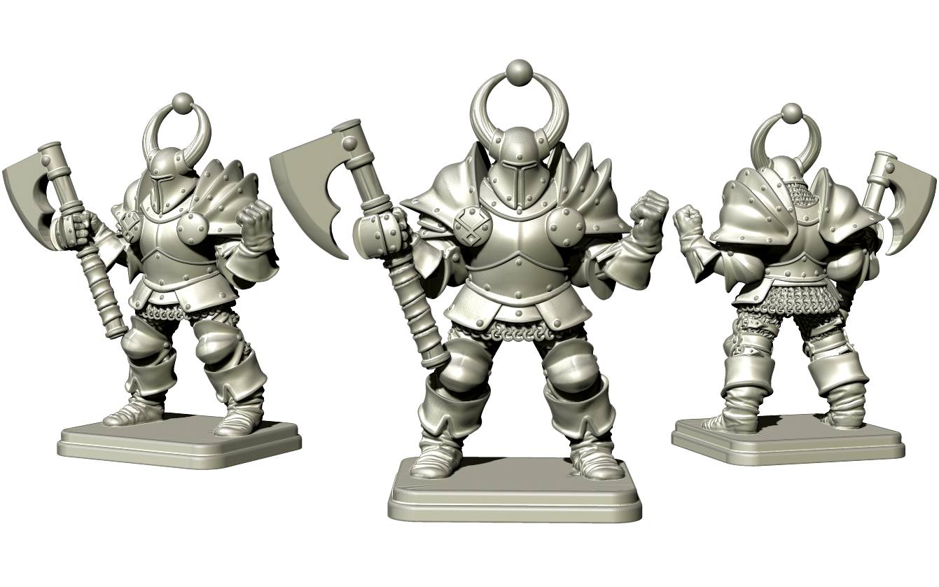 Doom Warriors by Ezipion miniatures. (Copy)