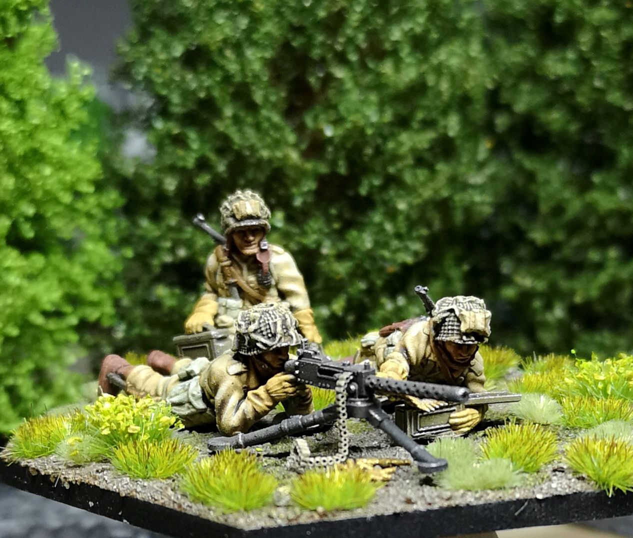 US Army Airborne MMG M1919 Team by Colonel Muller β Studio Historia