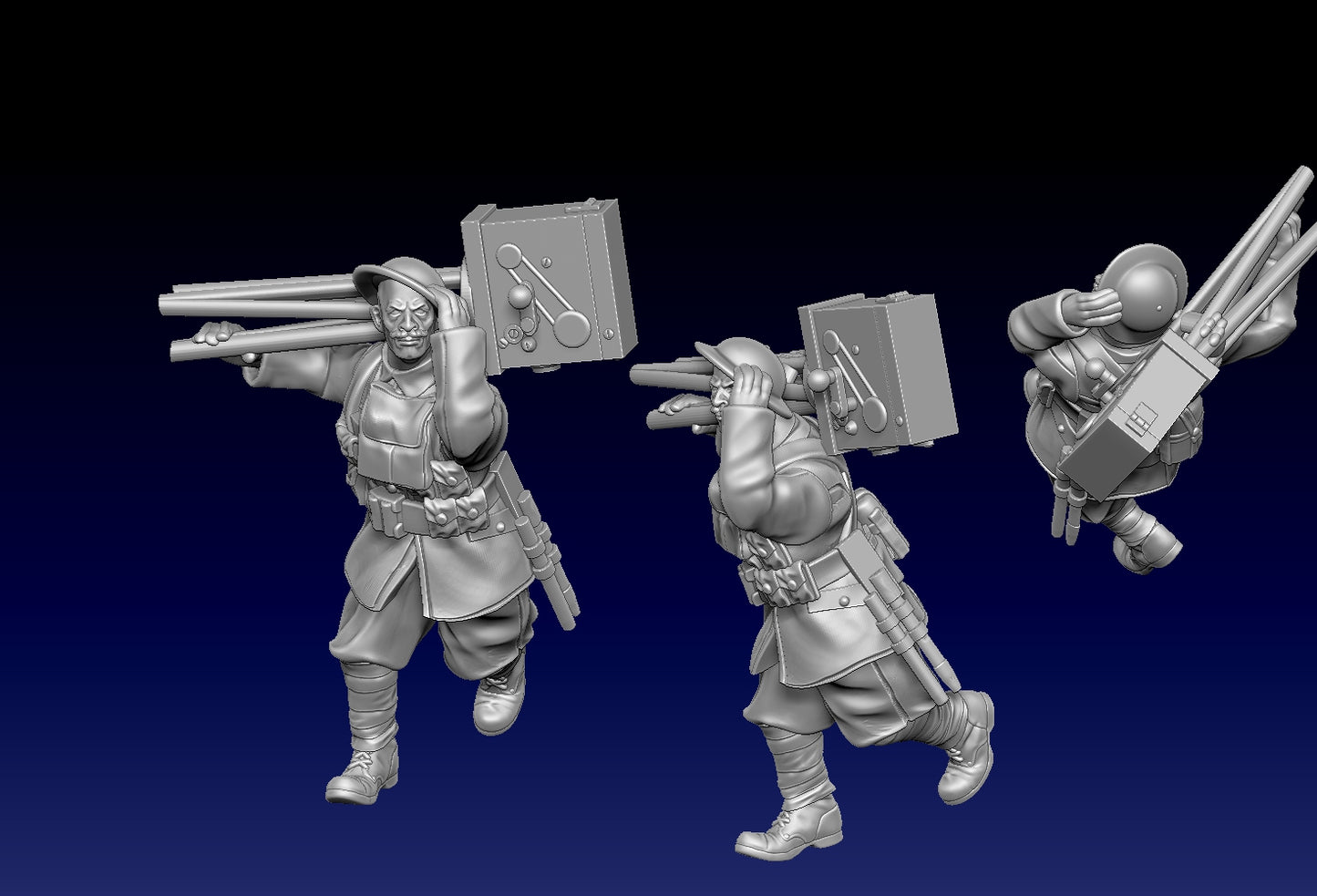 Great War Trench Cameraman 1 by Weird Armies Reign