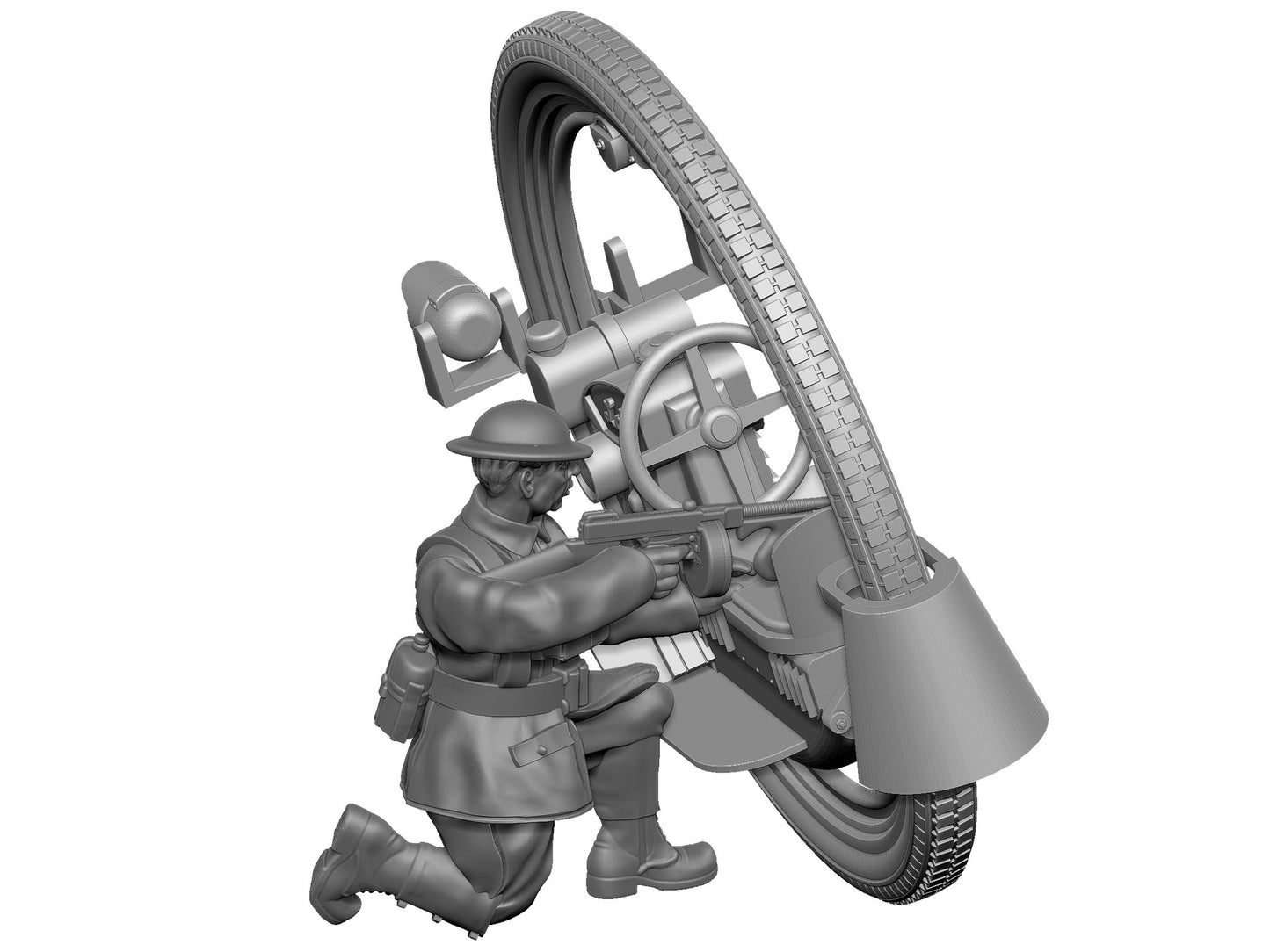 Great War Trench Monowheel Cavalry 7 by Weird Armies Reign