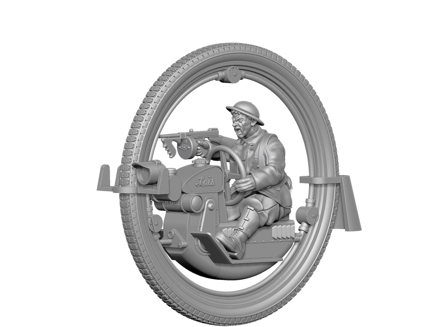 Great War Trench Monowheel Cavalry 9 by Weird Armies Reign