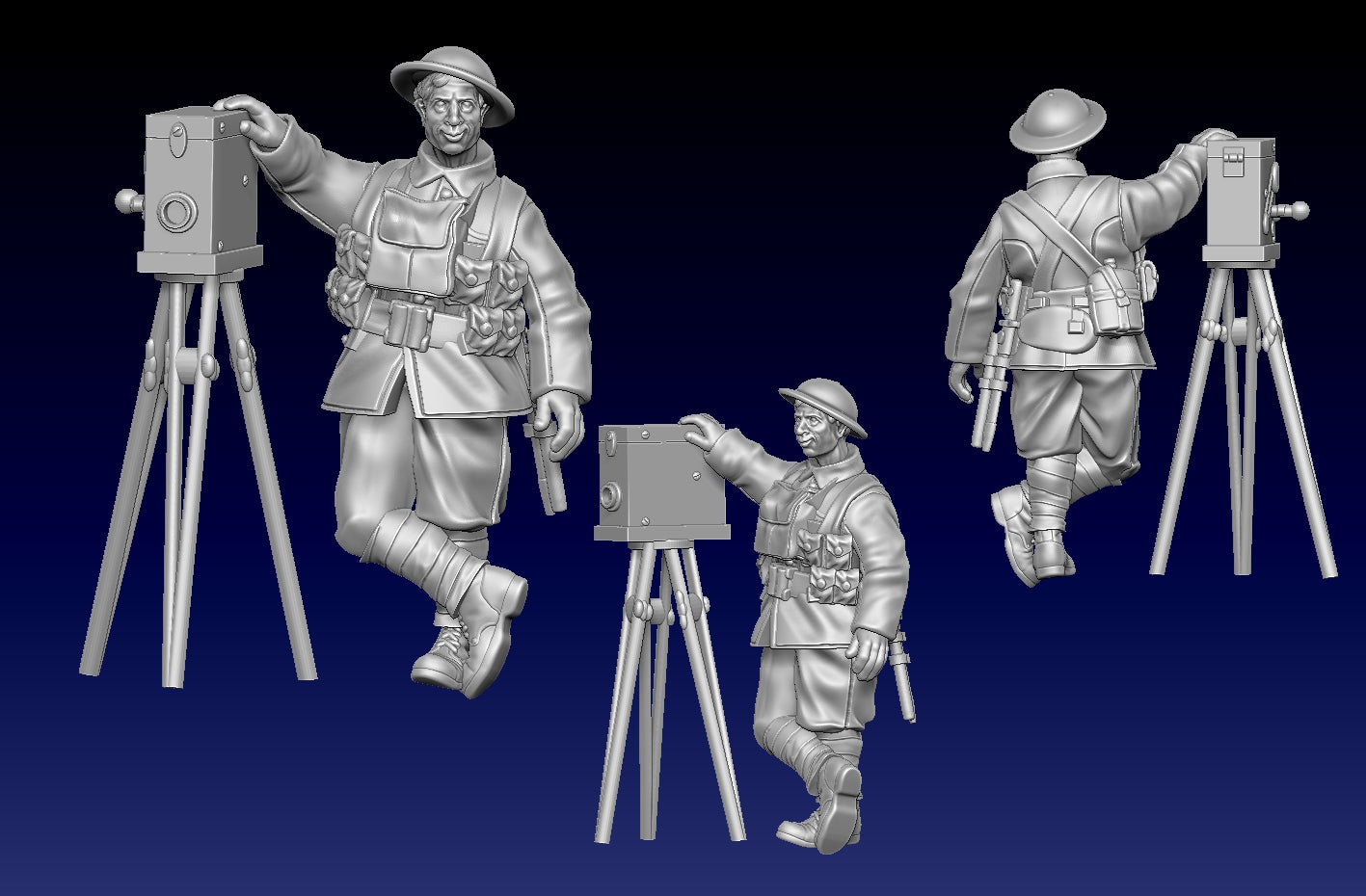 Great War Trench Cameraman 3 by Weird Armies Reign