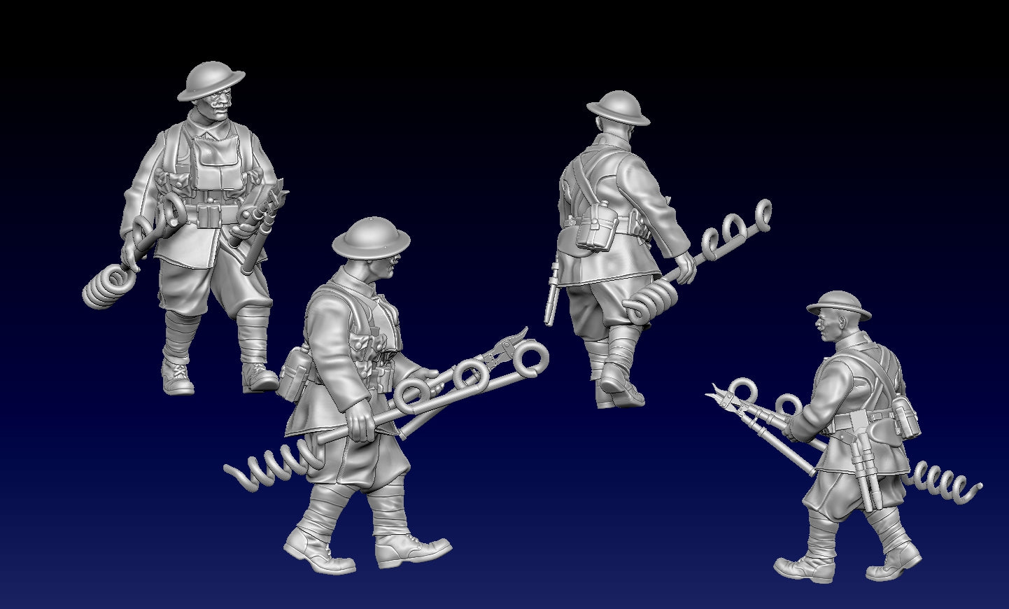 Great War Trench Engineers by Weird Armies Reign