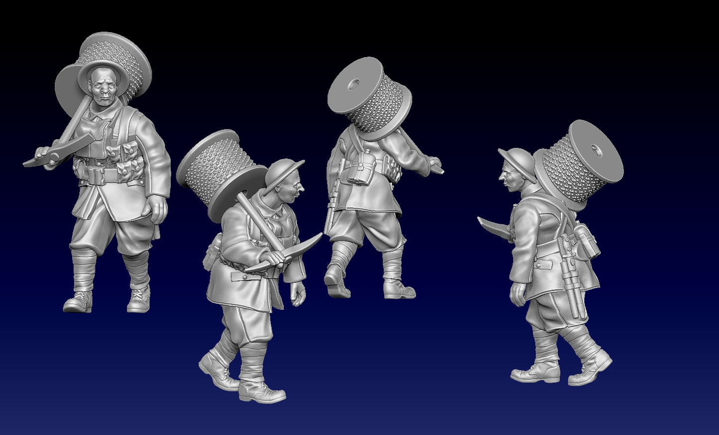 Great War Trench Engineers by Weird Armies Reign