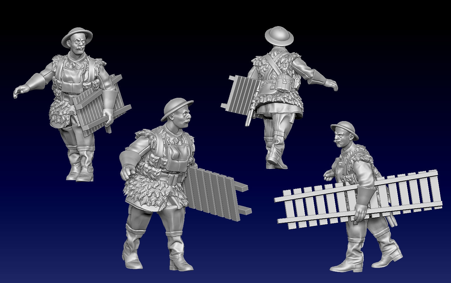 Great War Trench Engineers by Weird Armies Reign