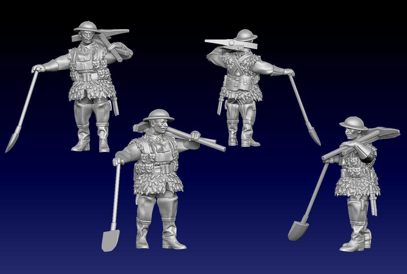 Great War Trench Engineers by Weird Armies Reign