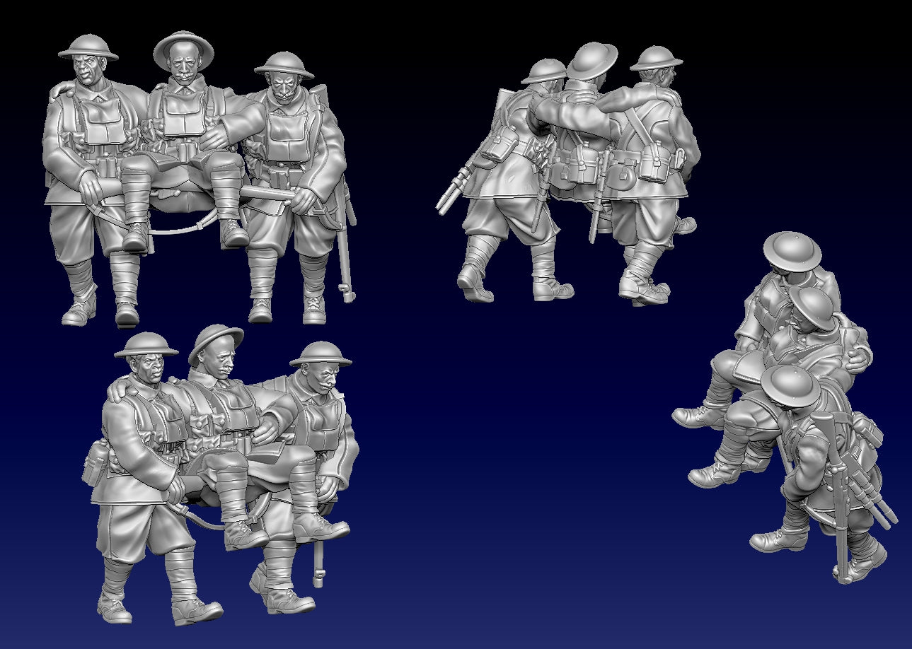 Great War Trench Infantry Casualty 7 by Weird Armies Reign