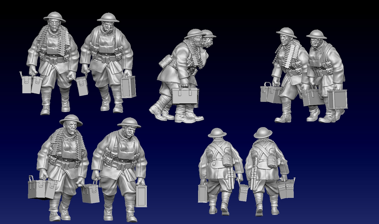 Great War Trench Vickers MG Team 2 by Weird Armies Reign