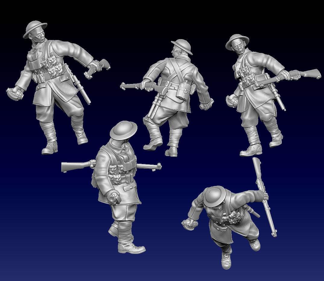 Great War Trench Bombers by Weird Armies Reign