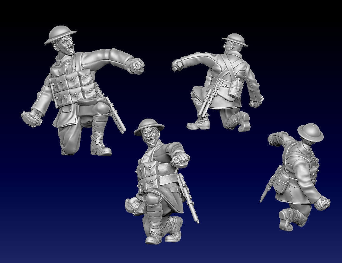Great War Trench Bombers by Weird Armies Reign