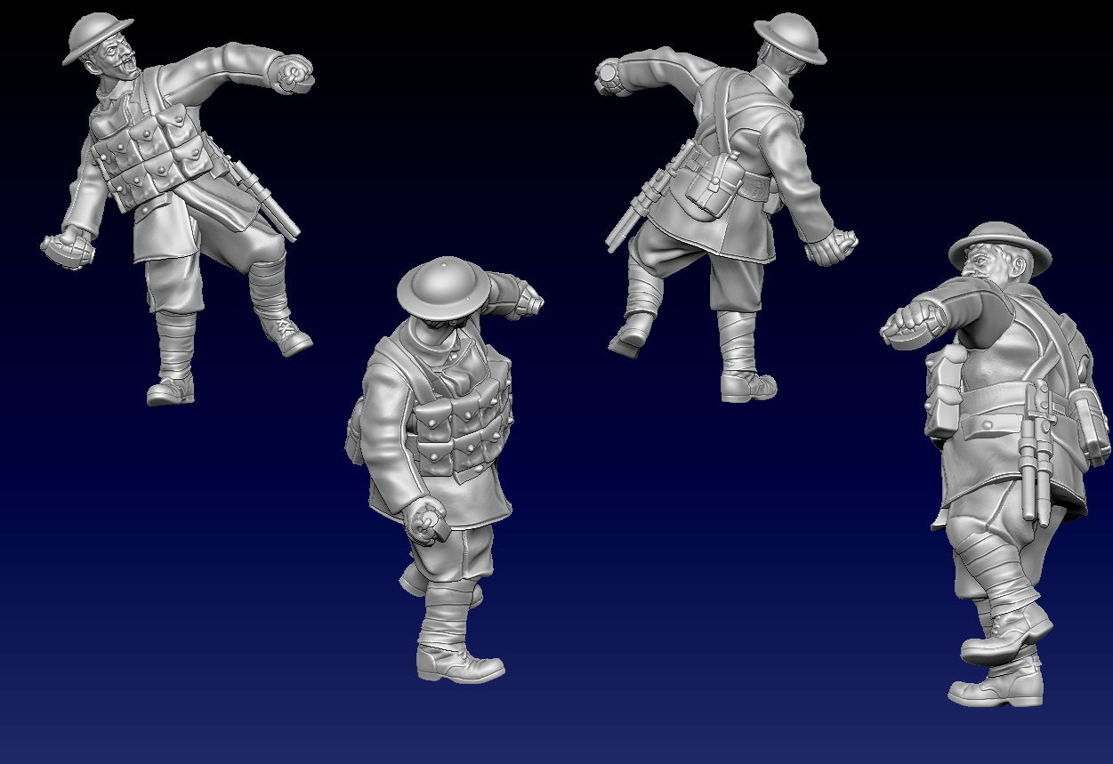Great War Trench Bombers by Weird Armies Reign